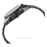 Alexandre Christie AC 6666 MC Grey Navy Chronograph Stainless Steel Strap + Extra Strap